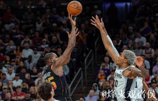 文班亚马砍42分马刺击败老鹰 杜兰特37+10太阳不敌步行者